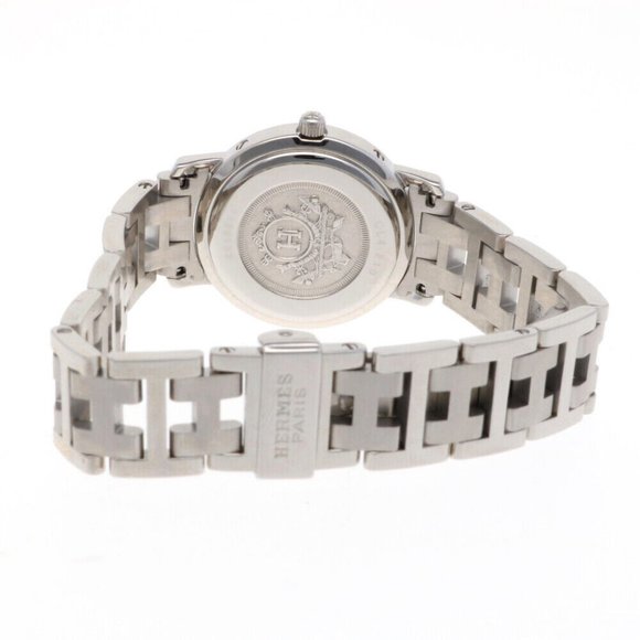 HERMES Clipper Watches  Stainless Steel used
